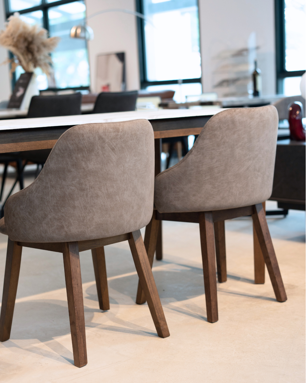 Kira Dining Chair | Latte Brown