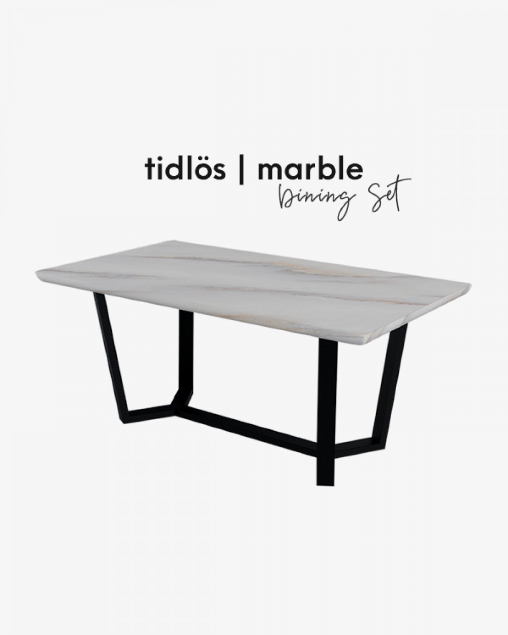 Bre Marble Dining Table TM4518