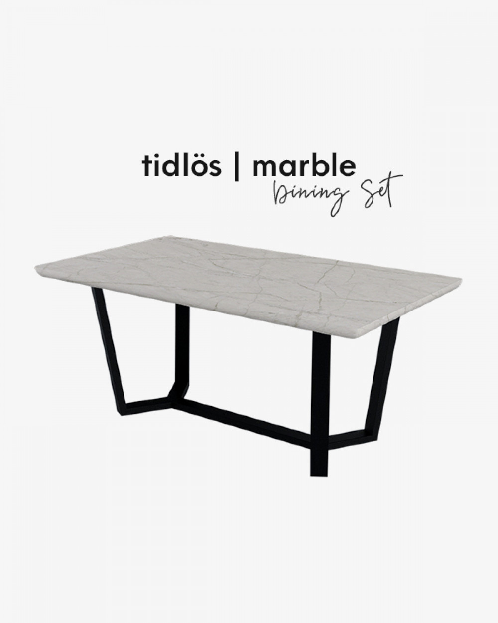 Bre Marble Dining Table TM4618