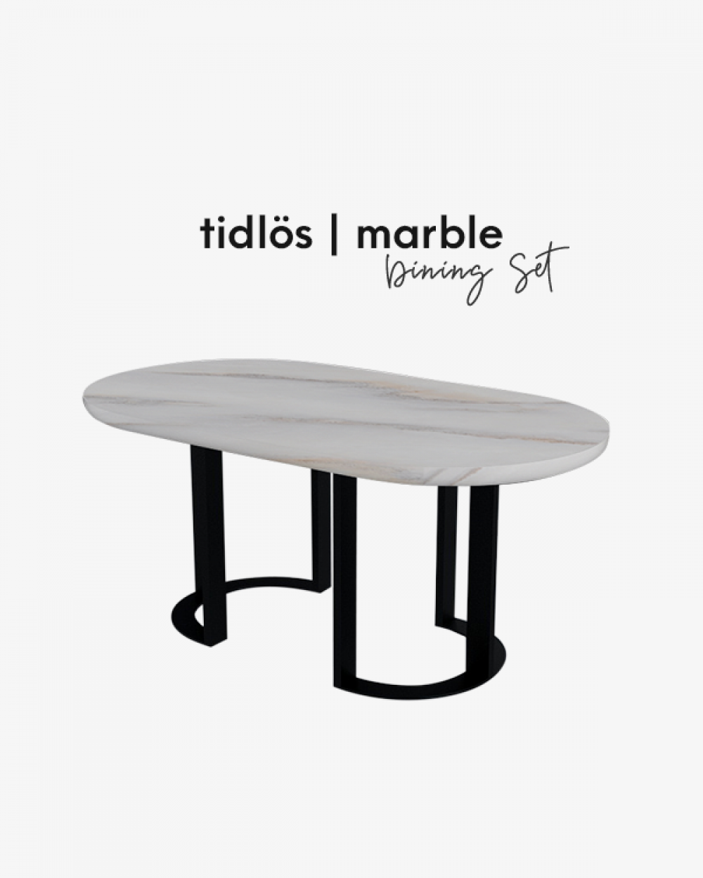 EKO Marble Dining Table TM4518