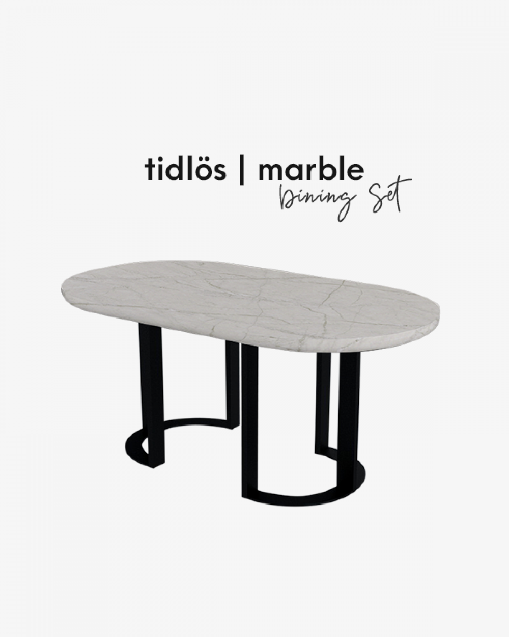 EKO Marble Dining Table TM4618