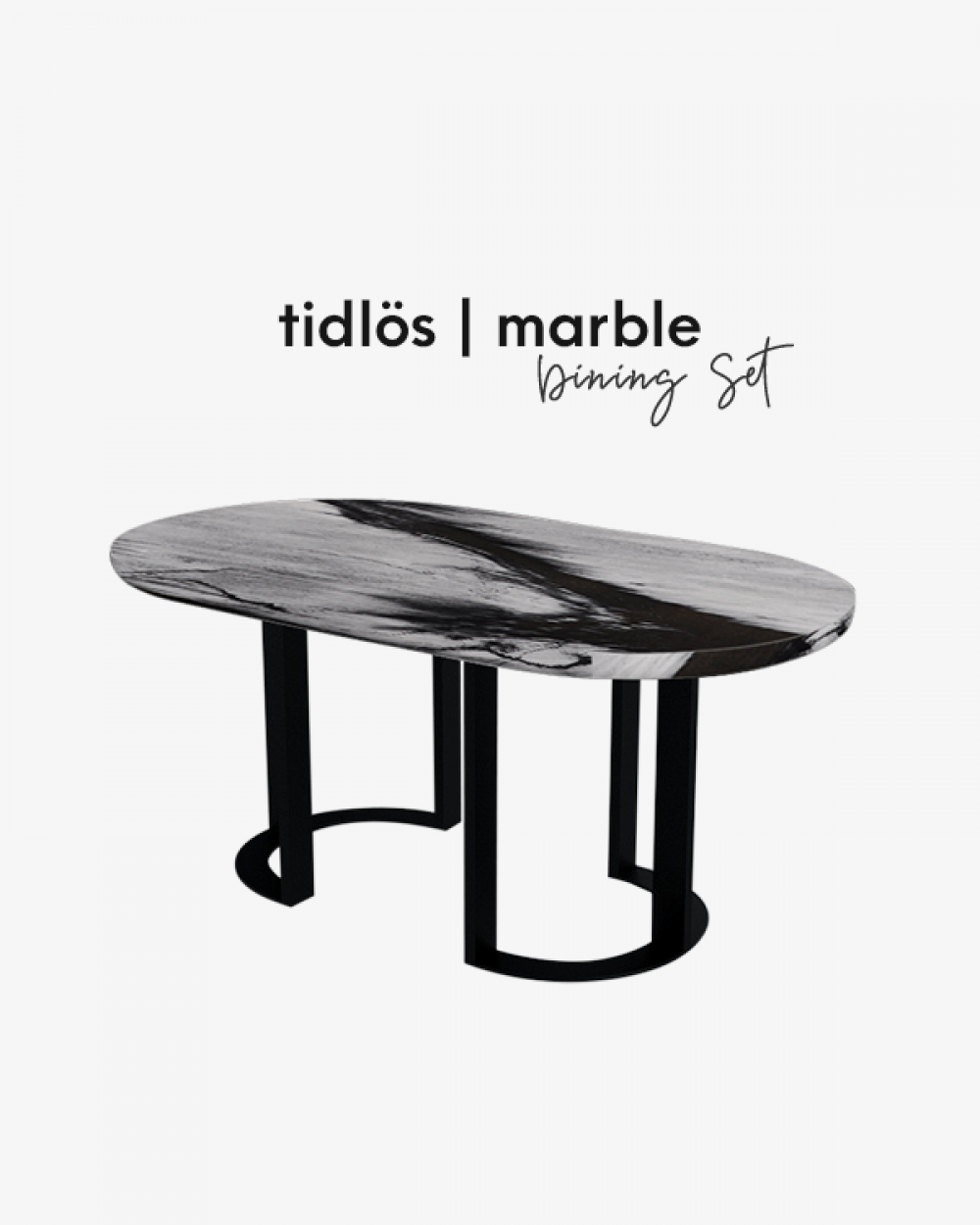 EKO Marble Dining Table TM5718