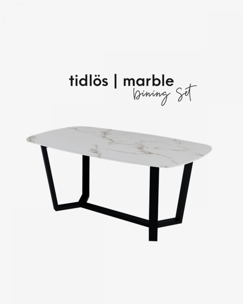 KEI Marble Dining Table TM4418