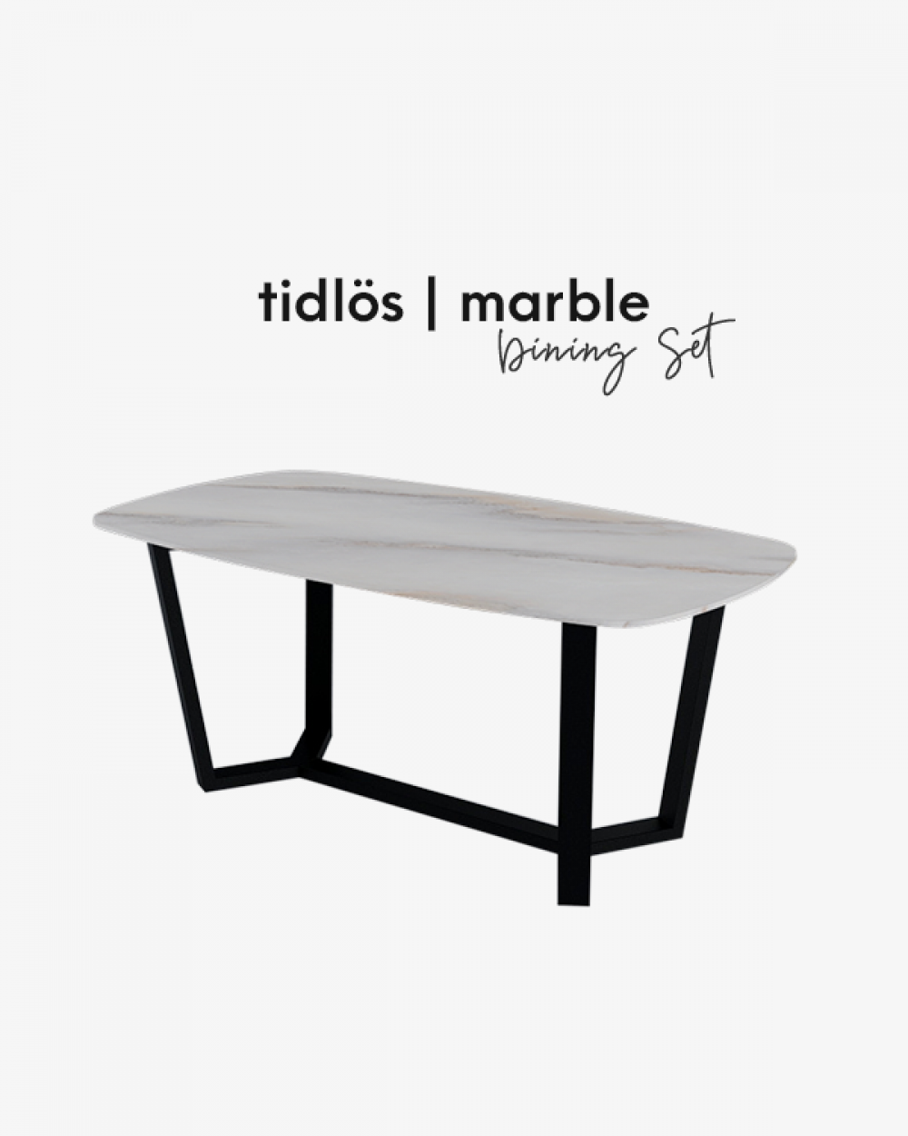 KEI Marble Dining Table TM4518