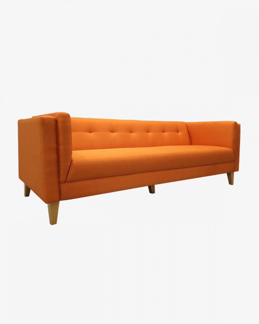 FIN Sofa (Bright Scarlet) I 3 Seater